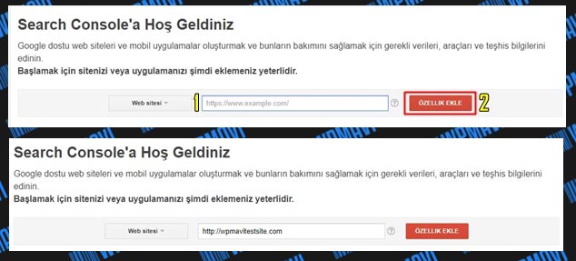 Google Site Kaydı Site Gönder