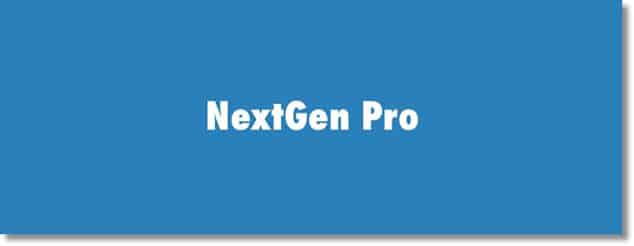 NextGen Pro WordPress Galeri Eklentisi