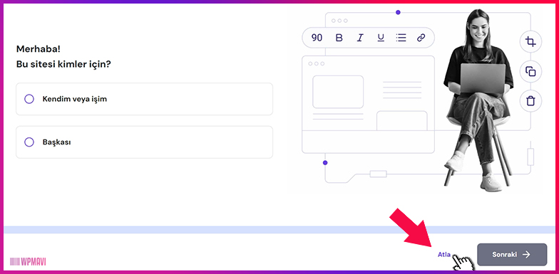elementor ile site yapmak - Bu Site Kimler İçin Seçeneği