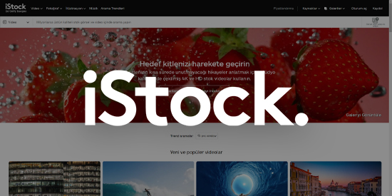 Stock Video Siteleri - iStock