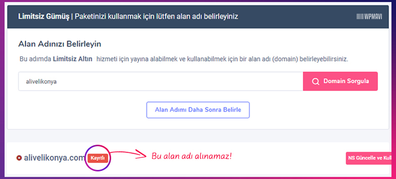Şirket Sitesi Kurma için Satın Alınamaz Domain Şirket Sitesi Kurma için Satın Alınamaz Domain