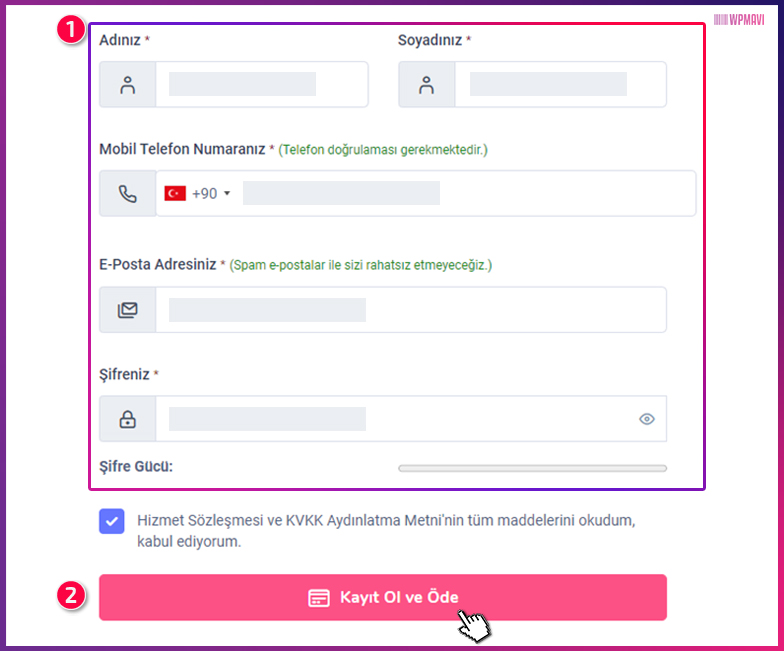 İşletme Web Sitesi Oluşturma - Hesap Oluşturma İşletme Web Sitesi Oluşturma - Hesap Oluşturma