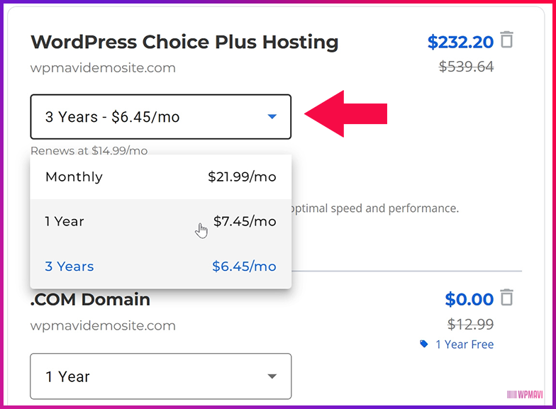 özel mail adresi nasıl alınır - Hosting için Süre Seçimi