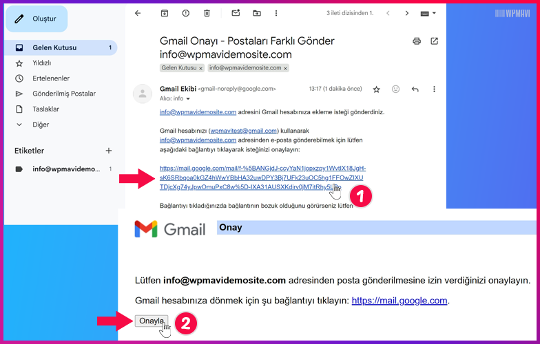 kurumsal mail kurulumu - Şirket Maili Gmail'de Açma 10. Adım