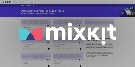 MixKit - Telifsiz Youtube Müzikleri