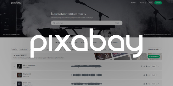 Pixabay - Telifsiz Arka Plan Müzikleri