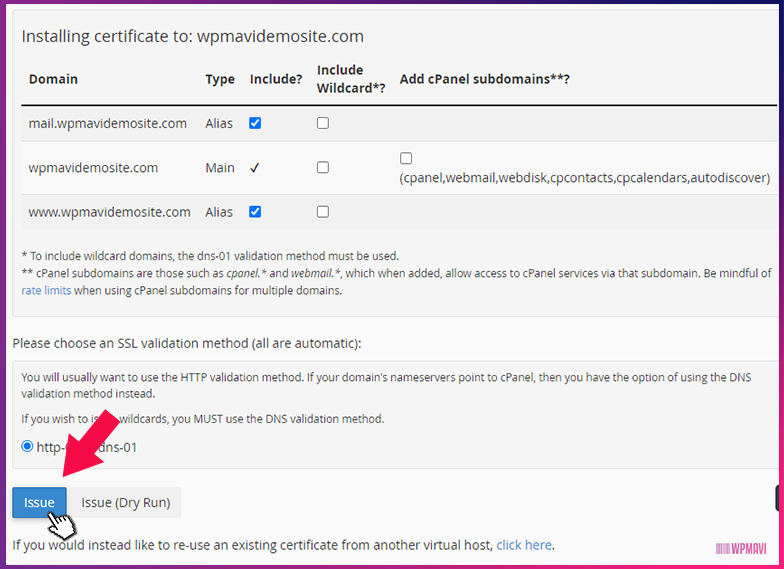 hosting wordpress kurulumu - ssl sertifikası kurma