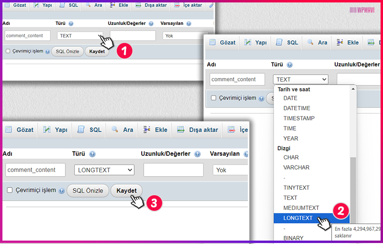 wordpress yorum 403 forbidden hatası çözümü 3. adım