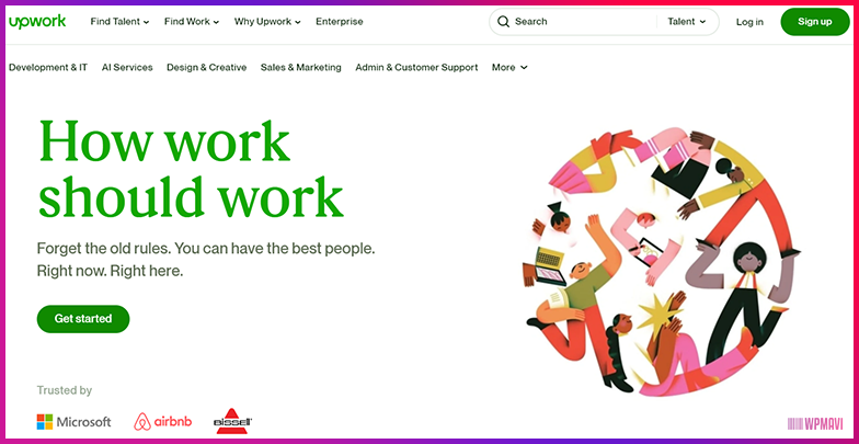 bionluk tarzı siteler - upwork